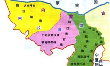 額濟納地圖