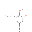 3-溴-4,5-二乙氧基苯甲腈