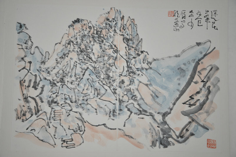 黃山寫生1