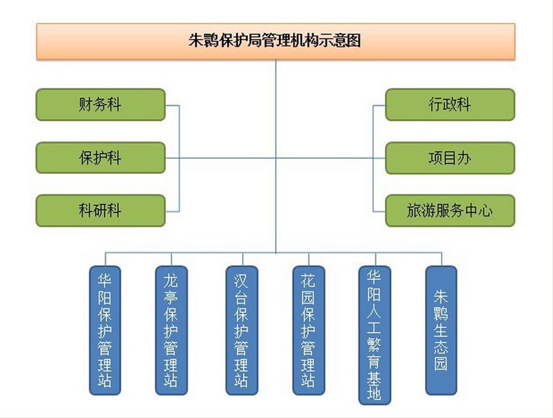 保護區機構示意圖