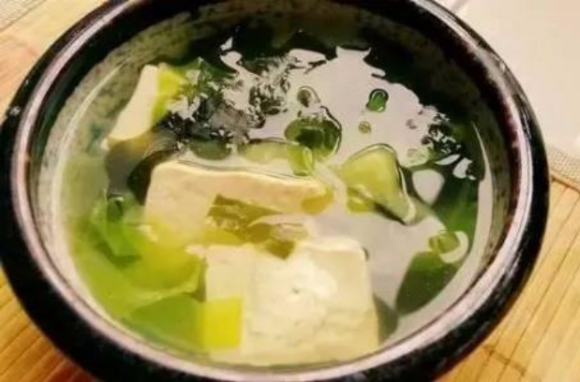 海苔豆腐湯