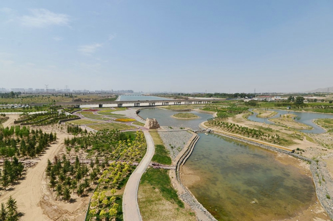 內蒙古包頭昆都侖河國家濕地公園