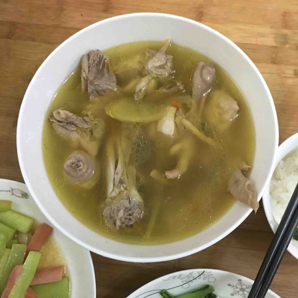 圓肉北芪老雞湯