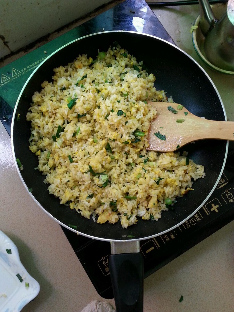 青菜粒炒飯