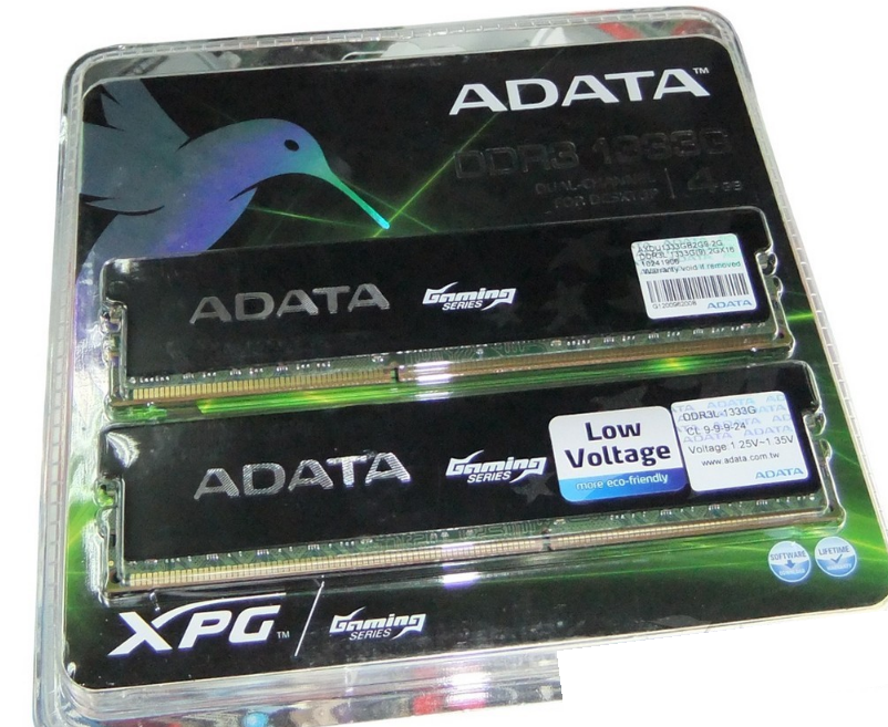 剛遊戲威龍超低電壓版 4GB DDR3 1333G