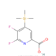 5,6-二氟-4-（三甲基矽烷基）吡啶-2-甲酸