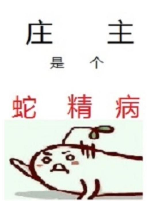 莊主是個蛇精病