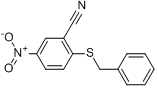 2-（苯甲基硫代）-5-硝基苯甲腈