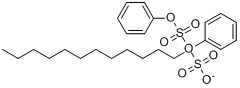 2,2\x27（或3,3\x27）-氧雙-5（或2）-十二烷基苯磺酸鈉