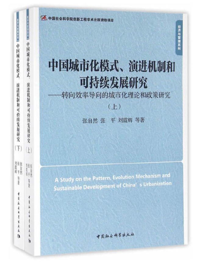 中國城市化模式、演進機制和可持續發展研究：轉向效率導向的城市化理論和政策研究