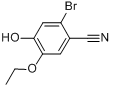 2-溴-5-乙氧基-4-羥基苯甲腈