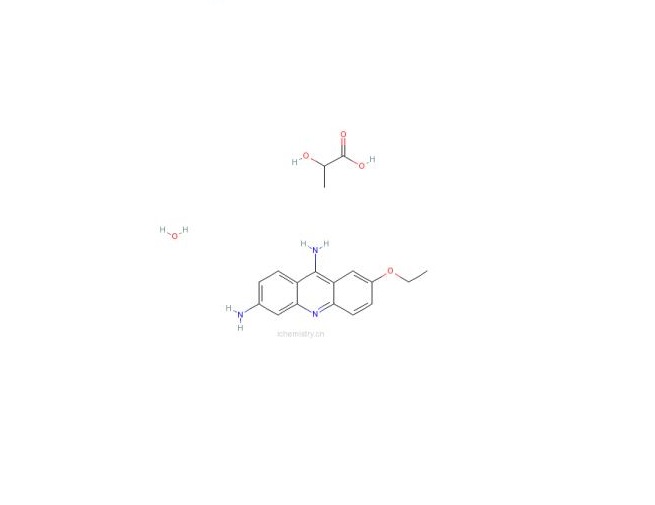 乳酸2-乙氧基-6,9-二氨基吖啶一水合物