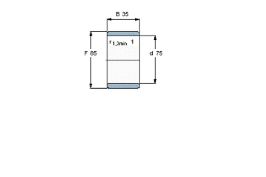 SKF IR75x85x35軸承