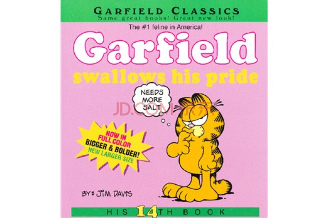 Garfield Swallows His Pride