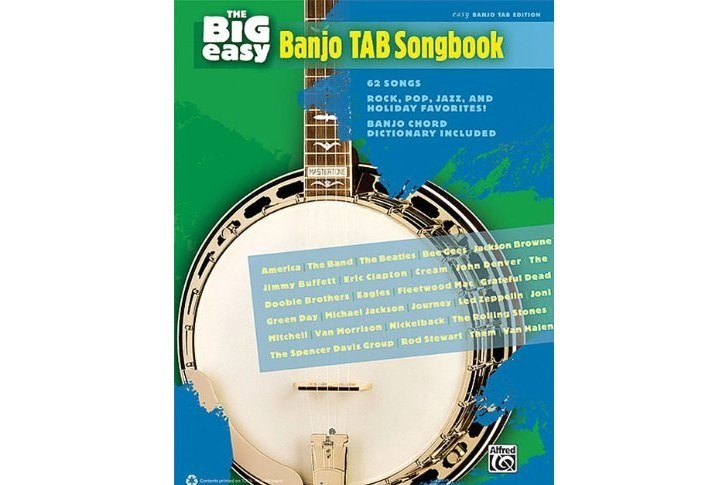 The Big Easy Banjo Tab Songbook