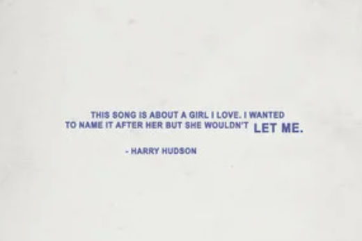 Let Me(Harry Hudson演唱的歌曲)