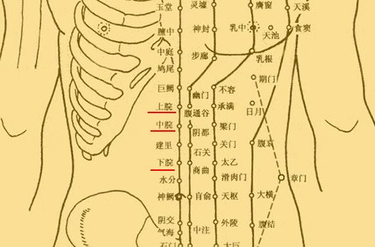 下脘穴