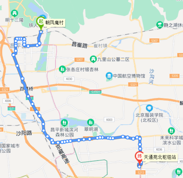 北京公交922路