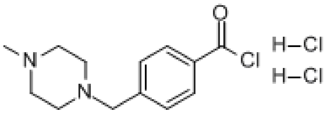 4-（4-甲基哌嗪甲基）苯甲醯氯二鹽酸鹽