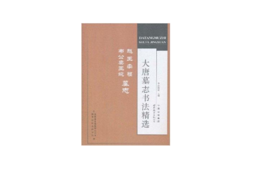 大唐墓誌書法精選：趙王李福·韋公妻王婉墓