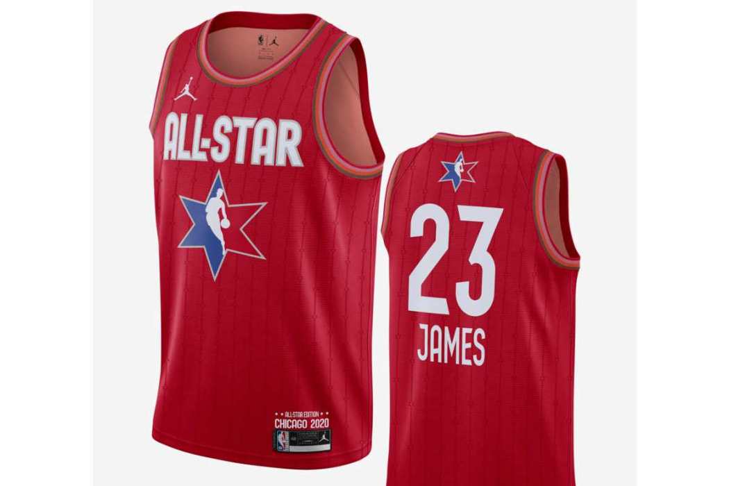 LeBron James All-Star Jordan NBA Swingman Jersey