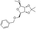 1-甲氧基-2,3-O-異亞丙基-5-苄氧基-beta-D-呋喃核糖苷