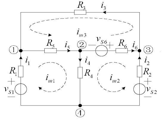 網孔分析法(網孔電流法)