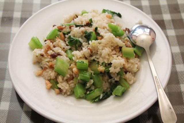 芥菜臘腸燜飯