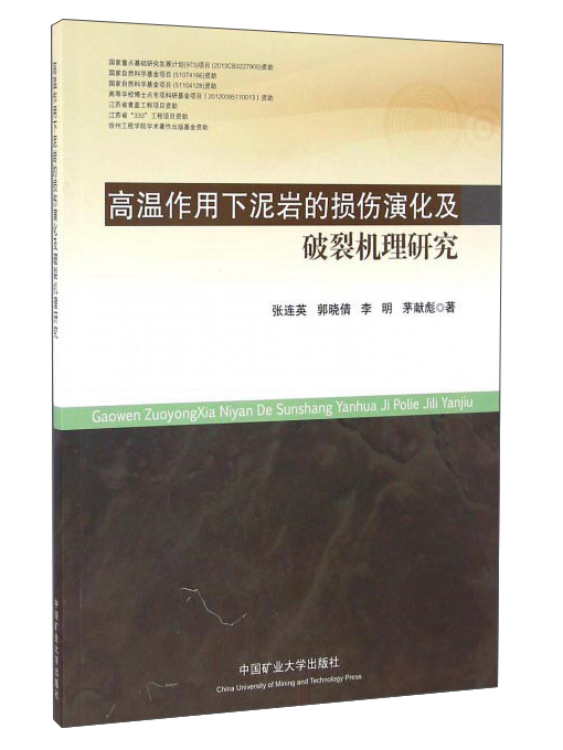 高溫作用下泥岩的損傷演化及破裂機理研究