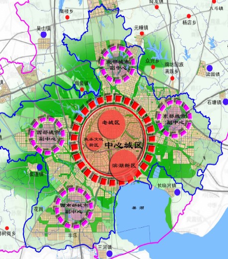 合肥十二五規劃-合肥東部組團