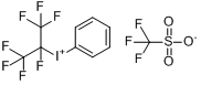 （全氟異丙基）苯基三氟甲烷磺酸碘鹽