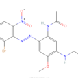 N-[2-[（2-溴-4,6-二硝基苯基）偶氮]-5-[（2-氰乙基）氨基]-4-甲氧基苯基]-乙醯胺