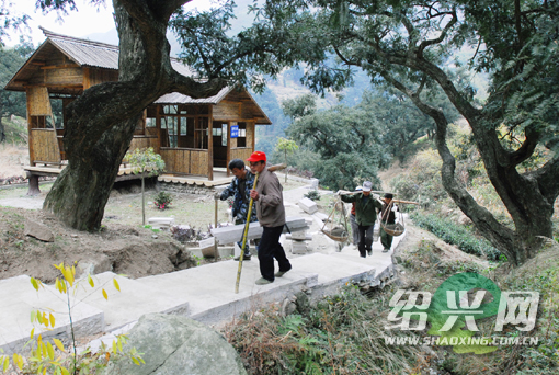 建設中的香榧森林公園