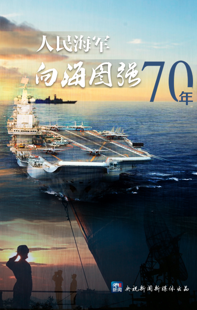 人民海軍向海圖強70年