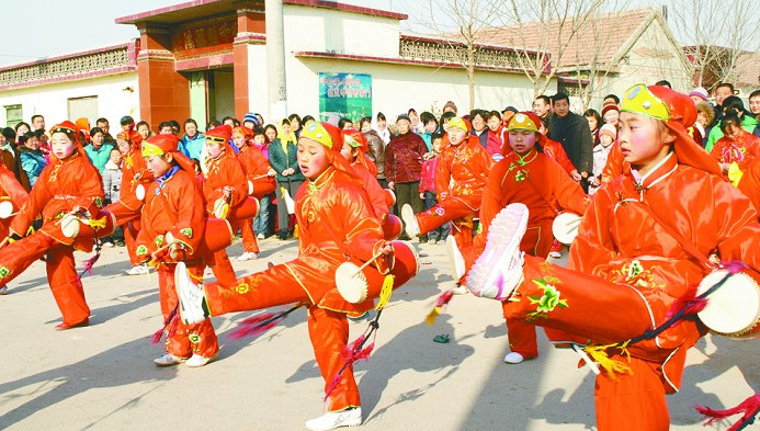 鼓舞（陳官短穗花鼓）