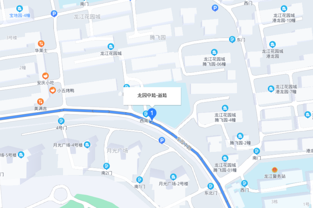 龍園中路