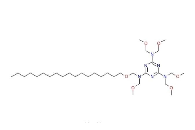 N,N,N\x27,N\x27,N\x27\x27-五（甲氧基甲基）-N\x27\x27-[（十八烷氧基）甲基]-1,3,5-三嗪-2,4,6-三胺