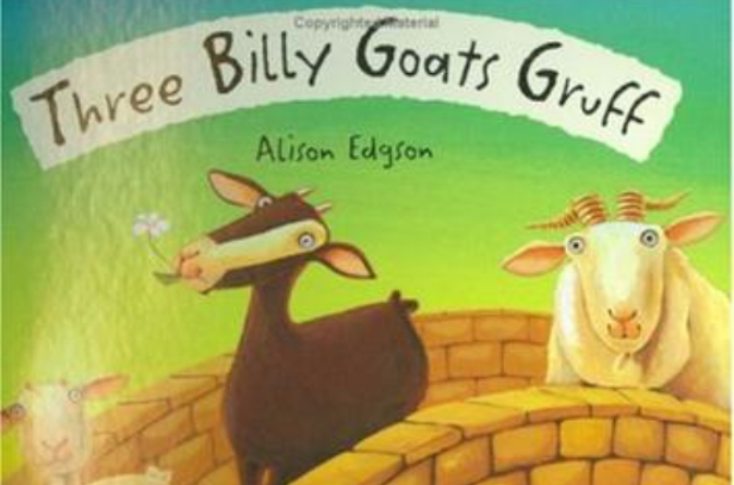 翻翻書三隻壞脾氣的山羊Three billy goats gruff