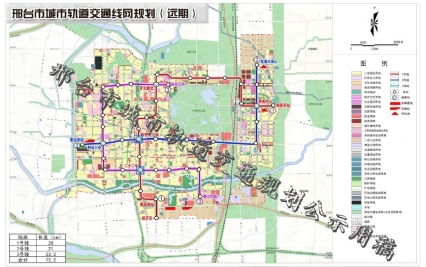 邢台市城市軌道交通線網規劃（遠期）