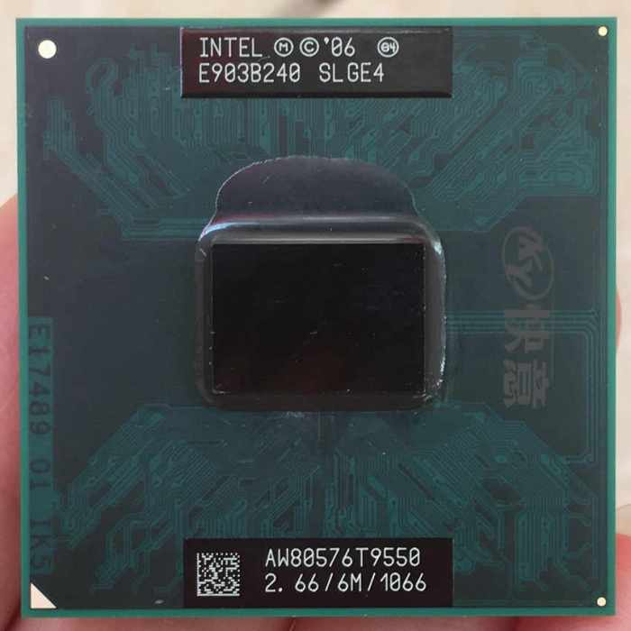 Intel 酷睿2雙核 T9550