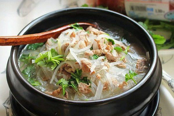 酸菜羊肉冬粉湯