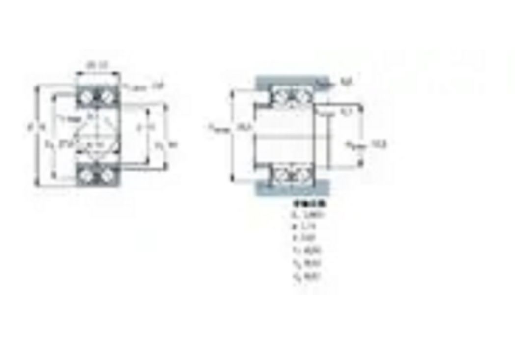 SKF 2*7202BECBP軸承(SKF 2×7202BECBP軸承)