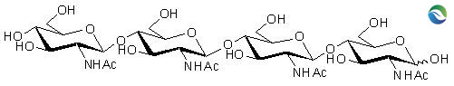 N-乙醯化的殼四糖