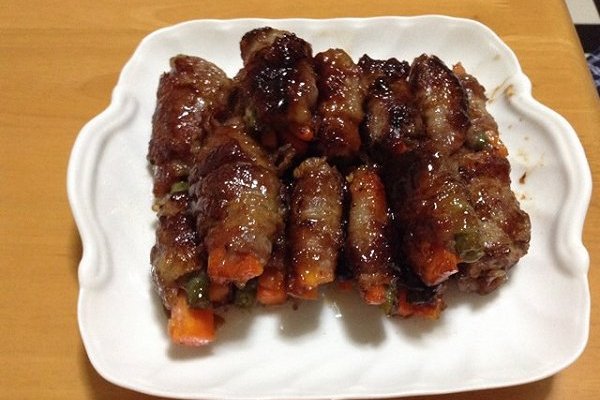 煎牛肉卷