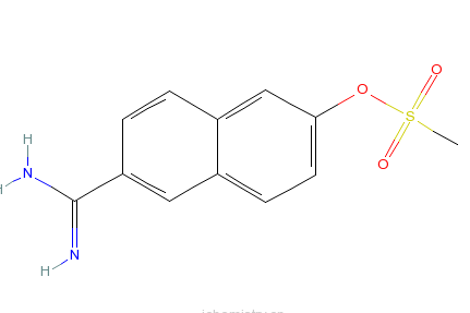 6-脒-2-萘酚甲基磺酸