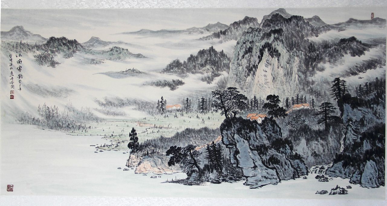 李學明國畫