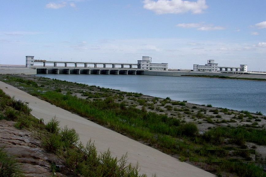 淮河入海水道海口樞紐