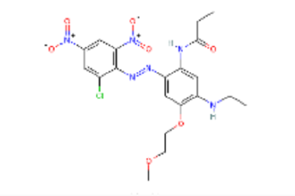 N-[2-[（2-氯-4,6-二硝苯基）偶氮]-5-（乙氨基）-4-（2-甲氧基乙氧基）苯基]丙醯胺