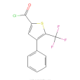 4-苯基-5-（三氟甲基）-2-噻吩羧酸醯氯