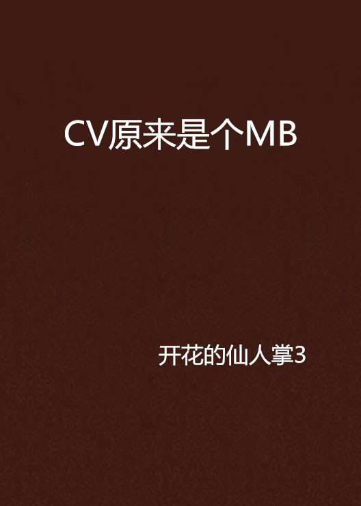 CV原來是個MB